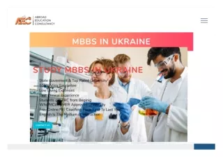 MBBS in Ukraine - Abroad Education