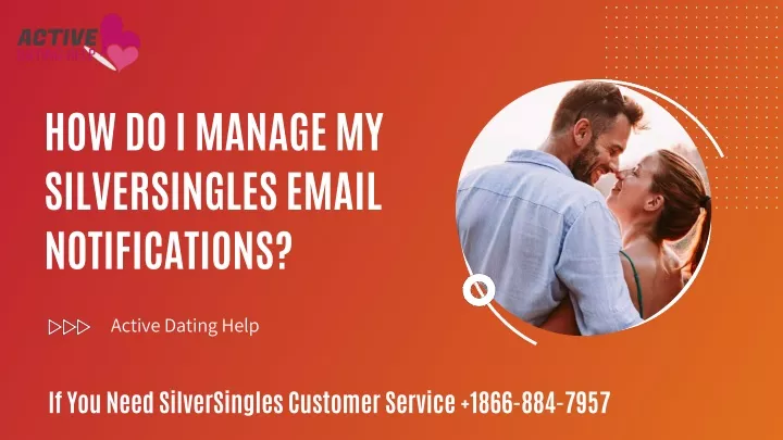 how do i manage my silversingles email