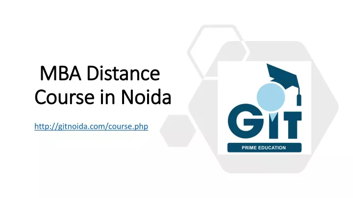 mba distance course in noida