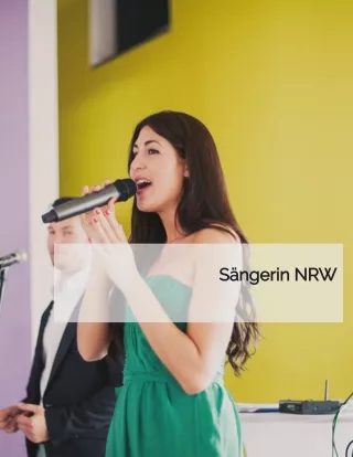 Sängerin NRW