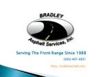 Asphalt Driveway Installation and Repair - slide 1