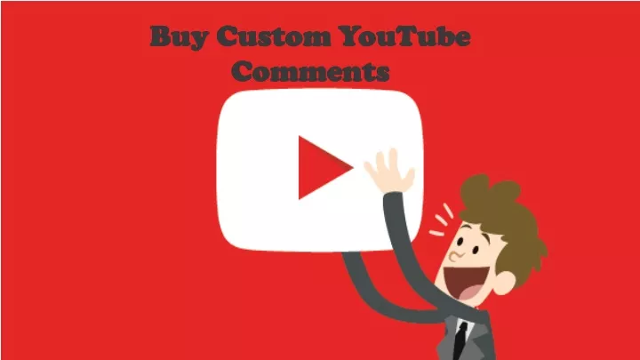 buy custom youtube comments