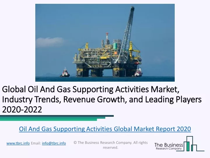 global global oil and gas supporting activities