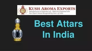 best attars in india
