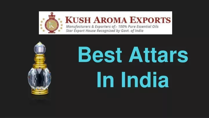 best attars in india