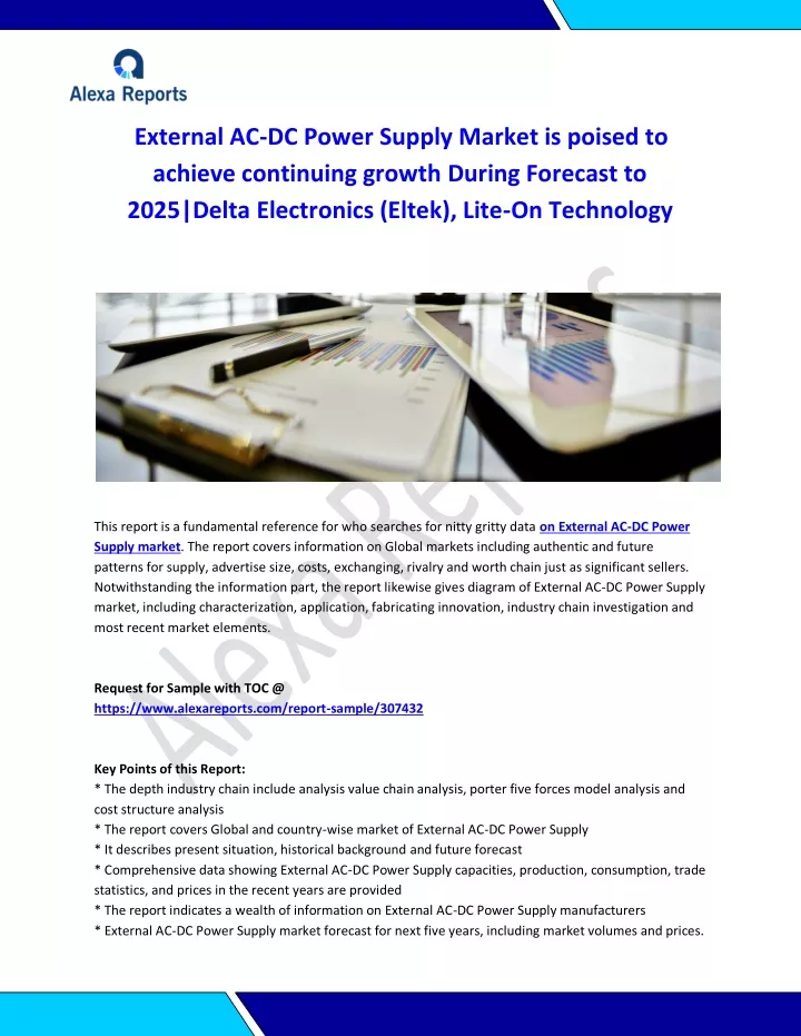 external ac dc power supply market is poised