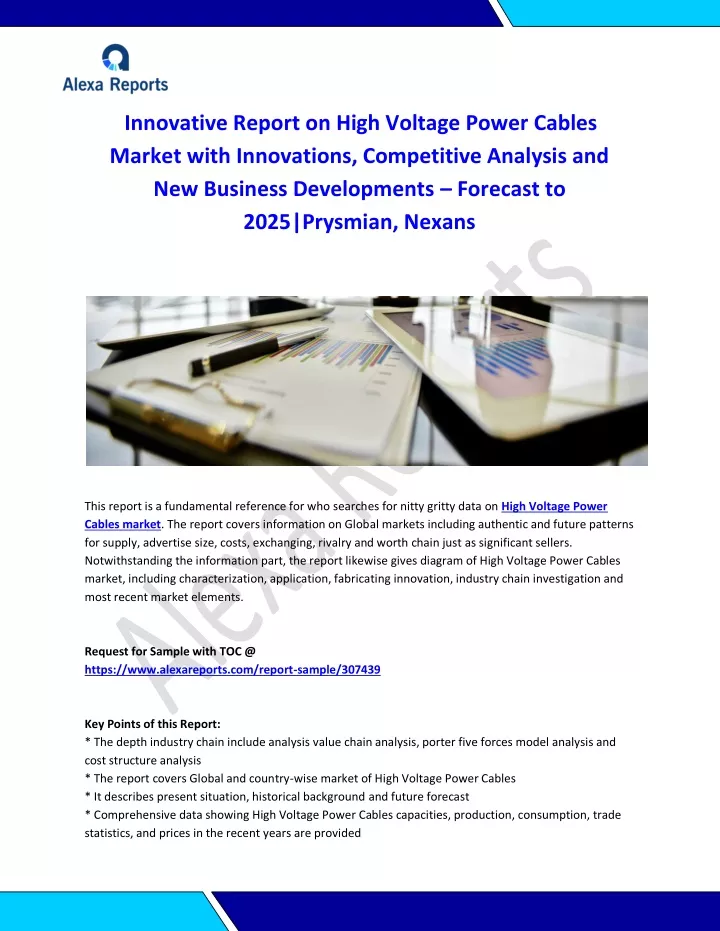 innovative report on high voltage power cables