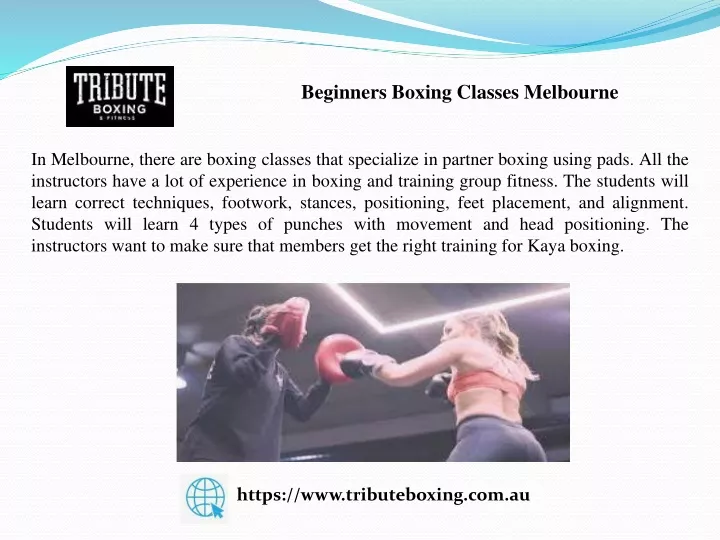 beginners boxing classes melbourne