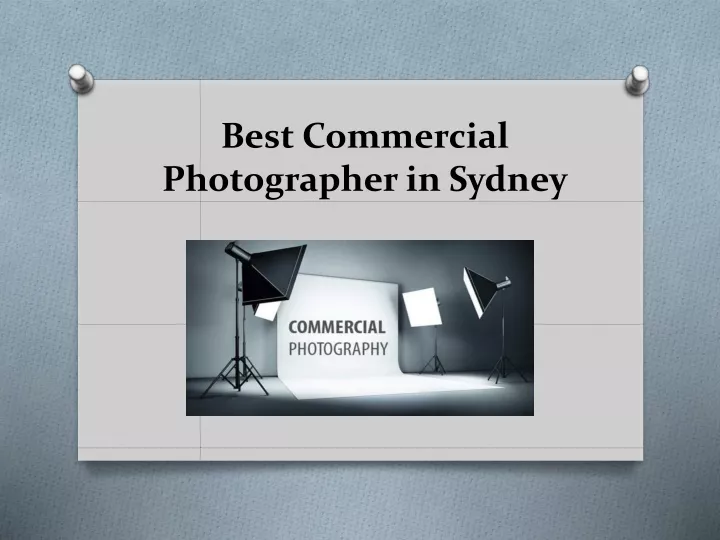 best commercial photographer in sydney