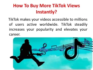 how to buy more tiktok views instantly