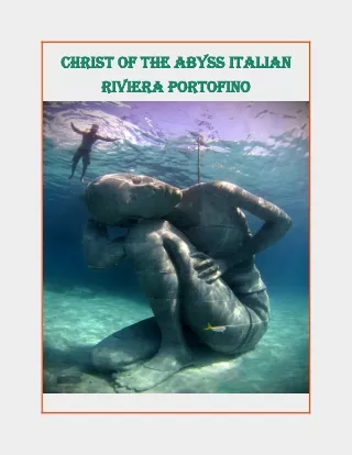 Christ of the Abyss Italian Riviera Portofino