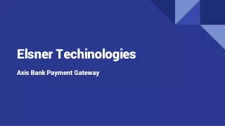 elsner techinologies