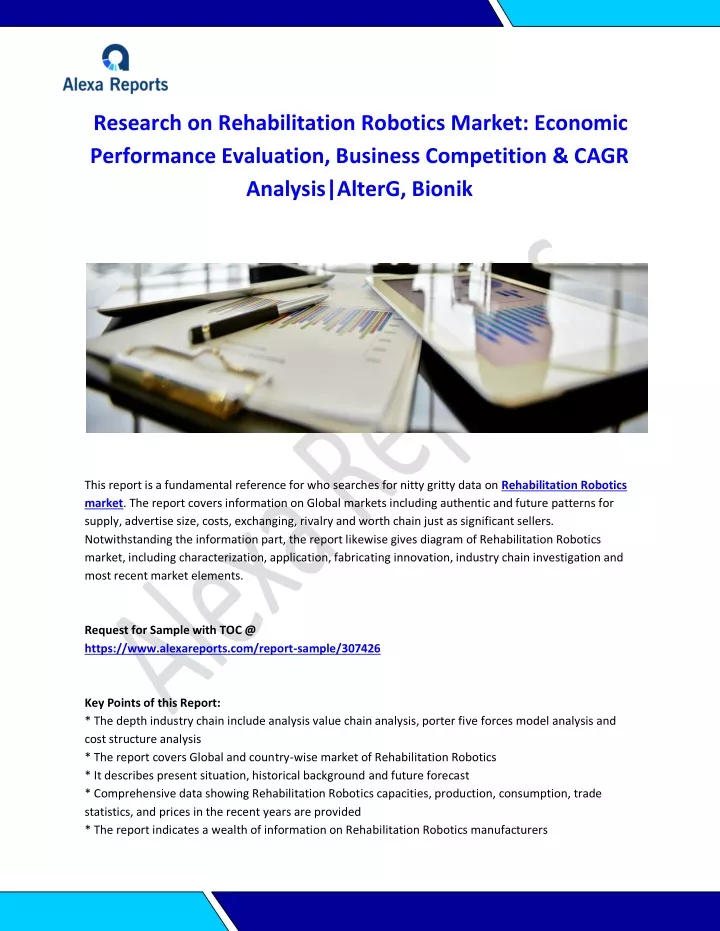 research on rehabilitation robotics market