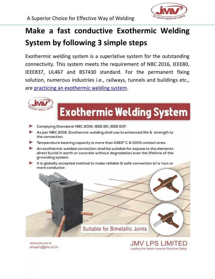 a superior choice for effective way of welding