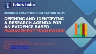 business analytics dissertation help
