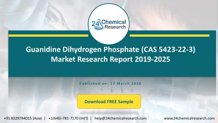 guanidine dihydrogen phosphate cas 5423