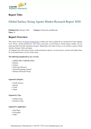 report title