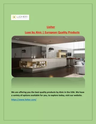 Alvic USA | Lioher.com