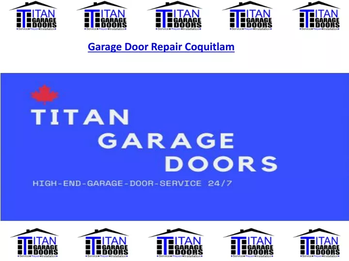 garage door repair coquitlam
