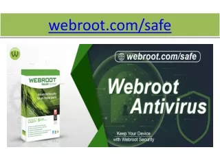 Webroot.com/safe- Webroot.com/BestBuy- webroot.com/setup