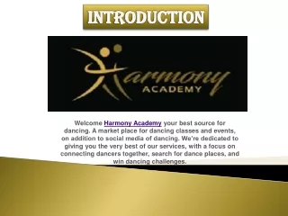 welcome harmony academy your best source