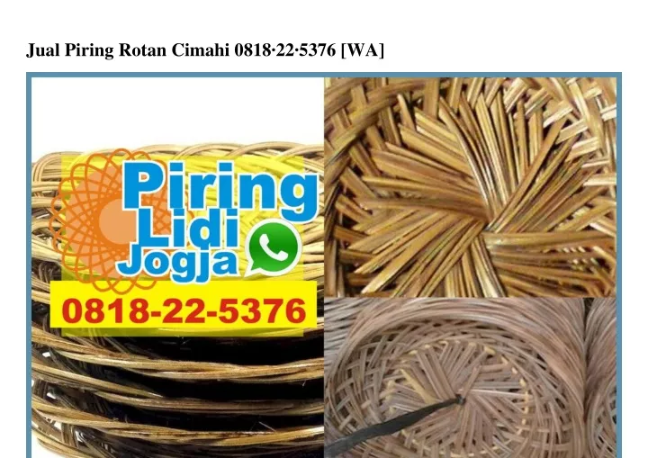 jual piring rotan cimahi 0818 22 5376 wa