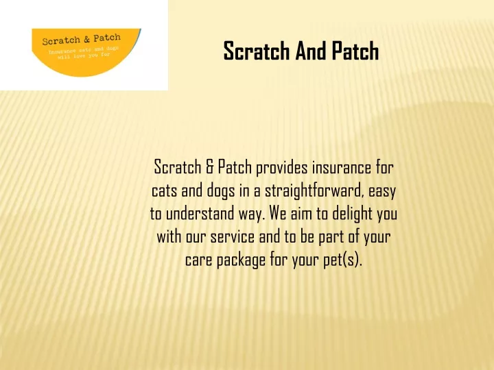 scratch and patch