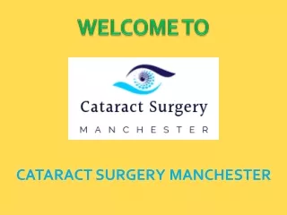 Private Cataract Surgery Manchester