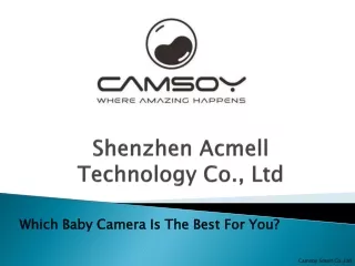Body Worn Camera, Baby Camera Monitor Is The Best For You at camsoy.com