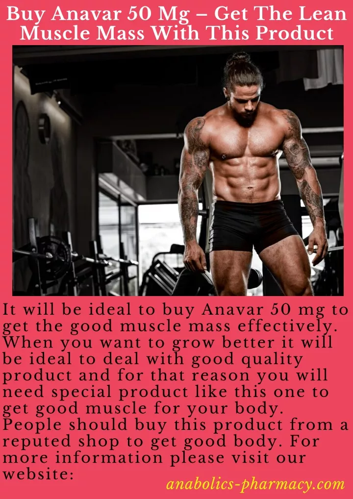 buy anavar 50 mg get the lean muscle mass with
