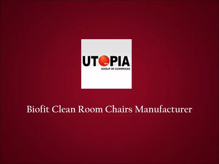 biofit clean room chairs manufacturer