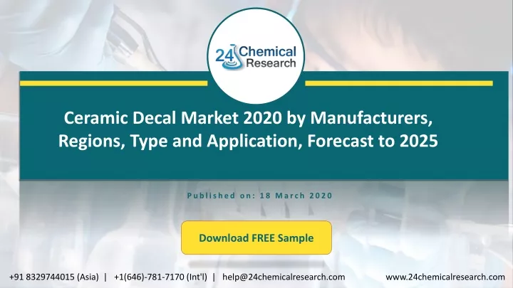 ceramic decal market 2020 by manufacturers