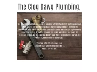 The Clog Dawg Plumbing, Inc.