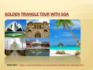 Golden triangle tour with goa