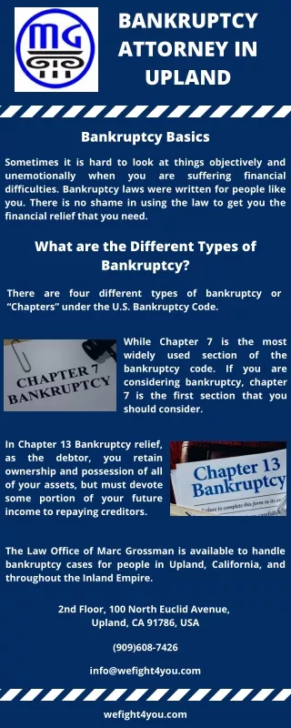 BANKRUPTCY ATTORNEY IN UPLAND