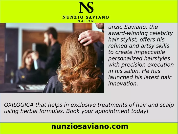 unzio saviano the award winning celebrity hair