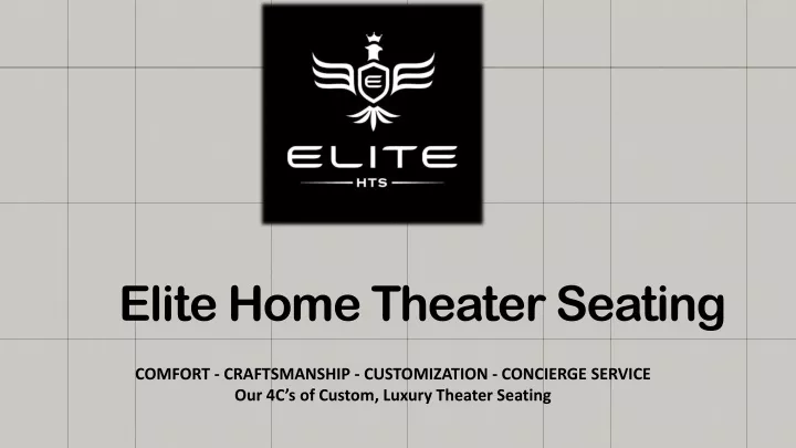 elite home theater seating