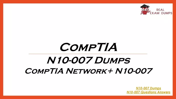 comptia n10 007 dumps comptia network n10 007