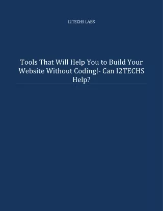 i2techs labs