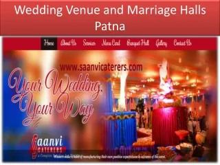 Best Marriage Halls in Patna