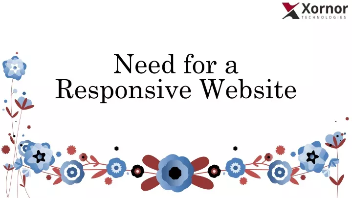 need for a responsive website