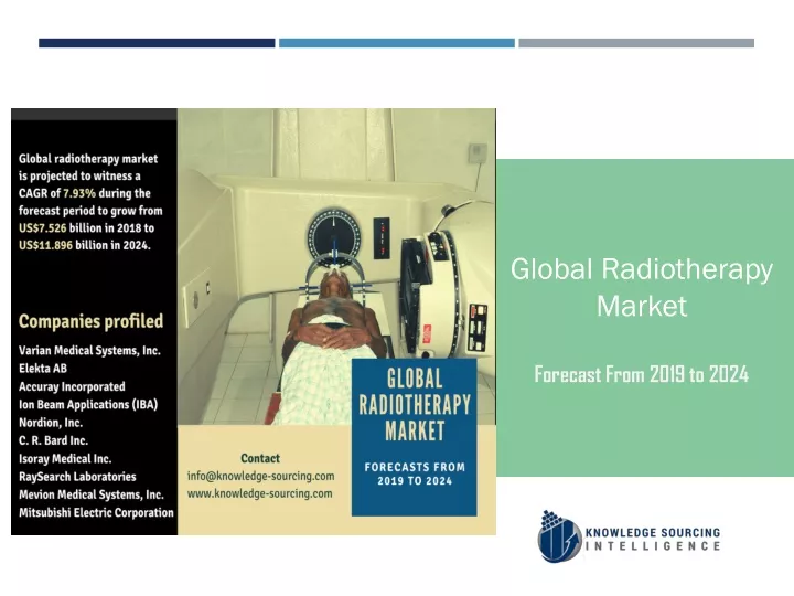 global radiotherapy market forecast from 2019