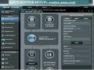 Asus router Setup Pdf