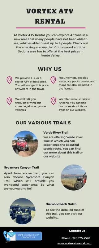 ATV Rentals and Trails - Vortex ATV Rental