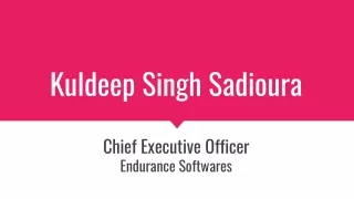 Kuldeep Singh Sadioura - DevOps, Web, Mobile App Developer