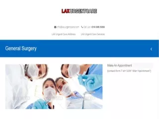 Lax Airport Urgent Care