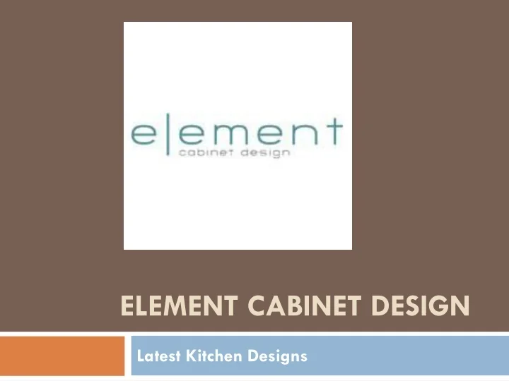 PPT - Modern Kitchen Cabinets PowerPoint Presentation, free download ...