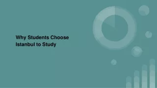 Students Choose Istanbul to Study