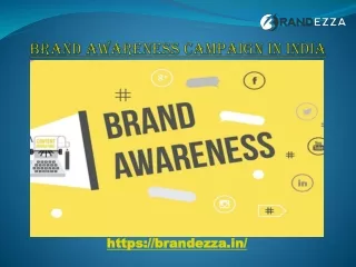 Get the best brand awareness company in India