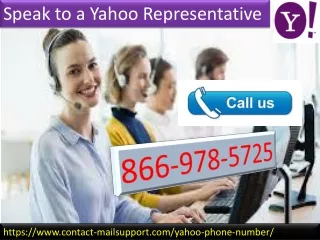 For Yahoo Recovery Speak To A Yahoo Representative